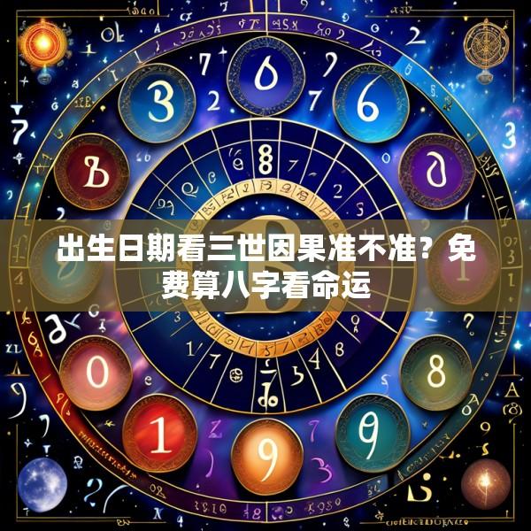 出生日期看三世因果準(zhǔn)不準(zhǔn)？免費(fèi)算八字看命運(yùn)