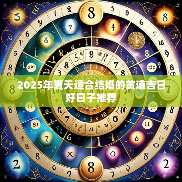 2025年夏天適合結(jié)婚的黃道吉日好日子推薦