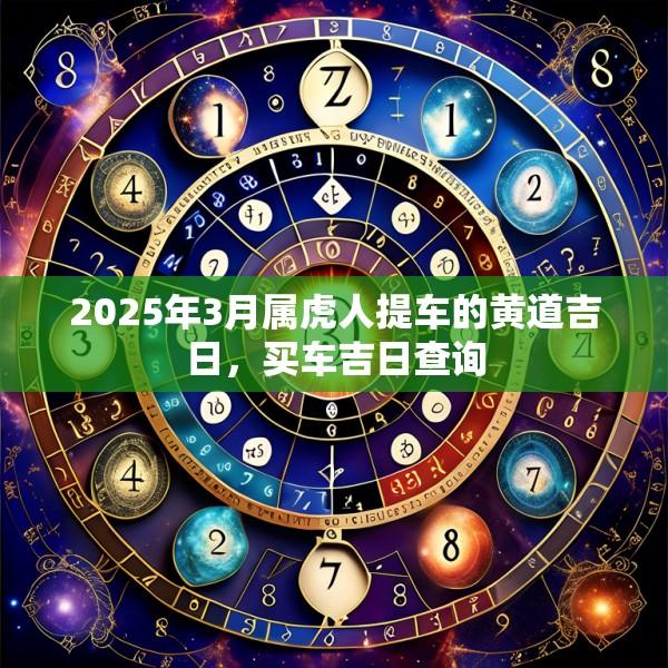 2025年3月屬虎人提車的黃道吉日，買車吉日查詢